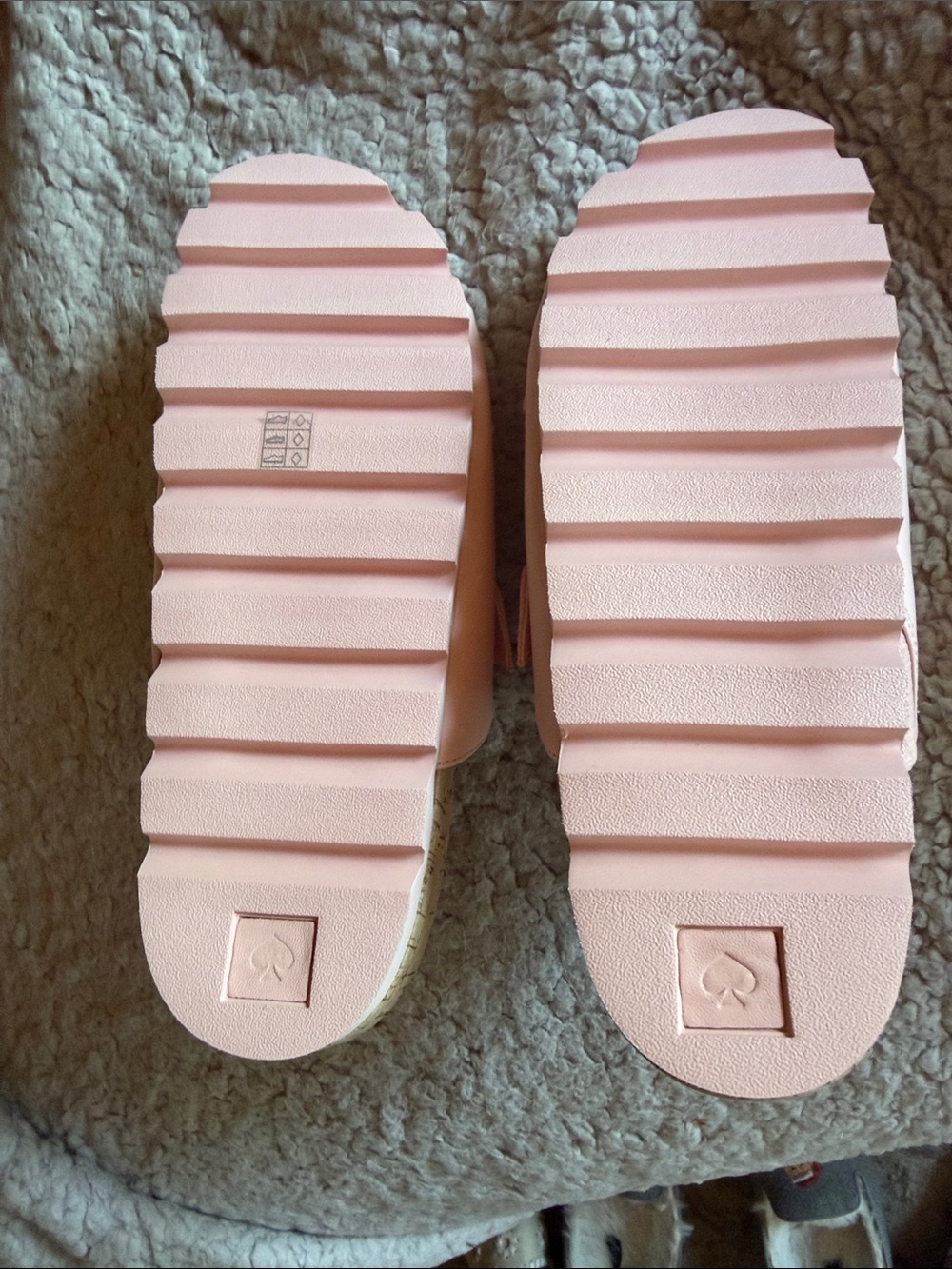 kate spade women’s Peach Dual-Buckle Slide Sandals - Picture 7 of 9
